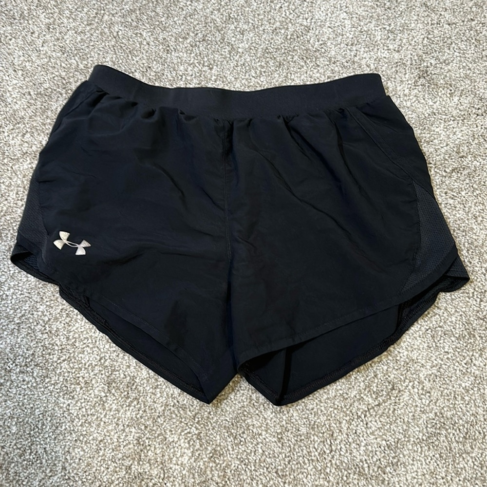 Black UA Shorts